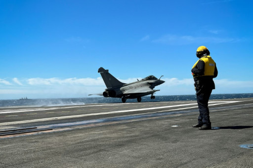 L'Otan embarquée sur le Charles de Gaulle, une première pour le porte-avions français