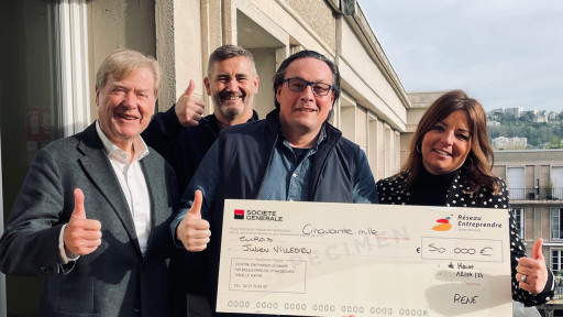 Julien Villedieu, lauréat du programme Booster 2024