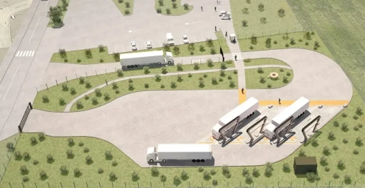 Un site de recharge électrique pour poids lourds ouvrira bientôt au sud de Rouen