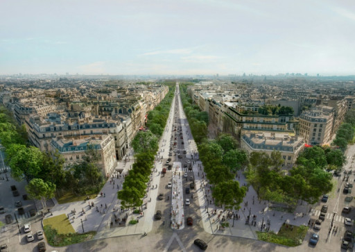 Moins de voitures et plus de culture pour "réenchanter" les Champs-Elysées