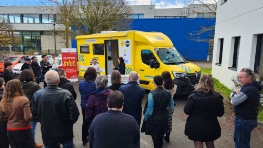 Le Bus de l’entrepreneuriat roule en direction de l’agglomération de Forbach