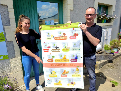 Glaces Made in Meuse la saison est lancée