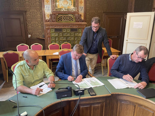 Signature d’un partenariat pour valoriser les sentiers du Champ de Bataille de Verdun