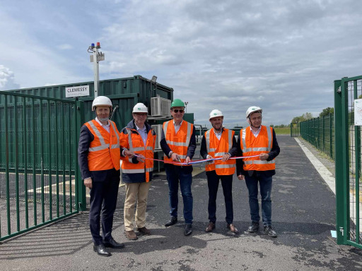 GRTgaz inaugure une installation de "rebours" à Laon
