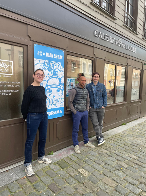 La galerie de street art amiénoise fait son chemin