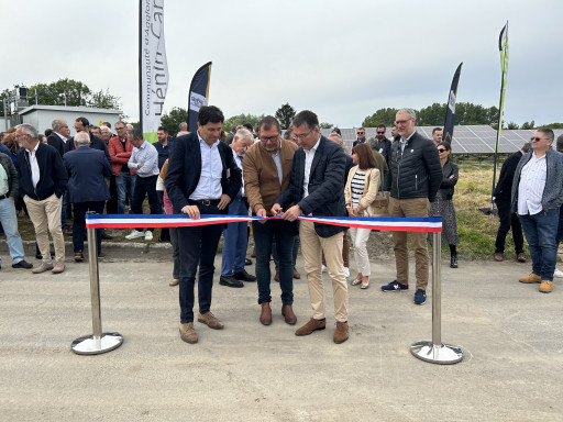 Avec l'inauguration d’une centrale solaire, Leforest rayonne