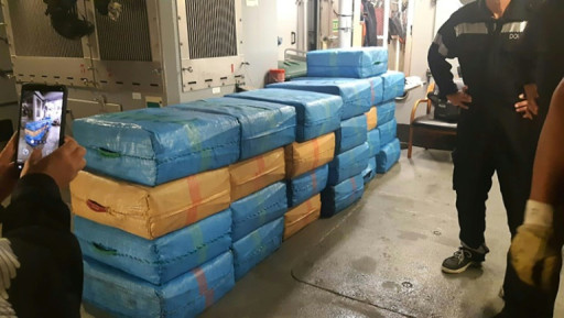 Plus de deux tonnes de drogue saisies en mer lors d'une opération franco-espagnole