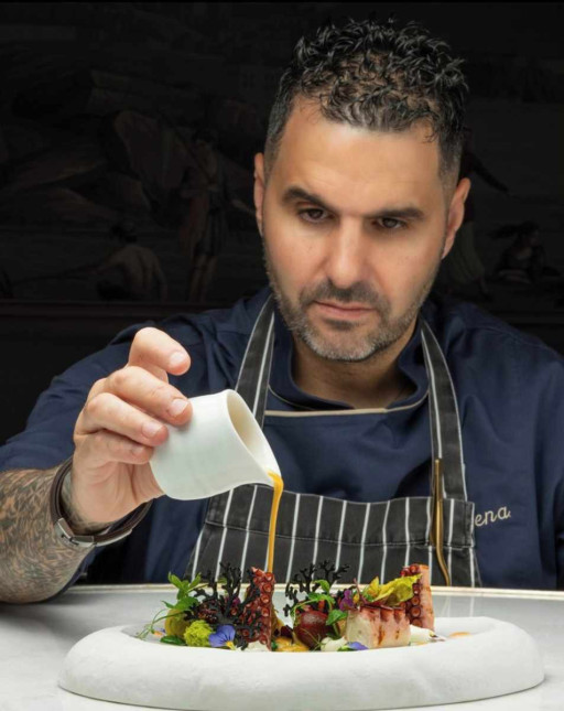 Le chef étoilé Massimiliano Sena arrive au Château de Courcelles