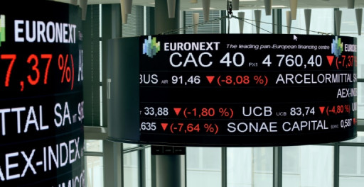 Les Bourses européennes finissent globalement en baisse, encore sous l'impact des résultats d'entreprises