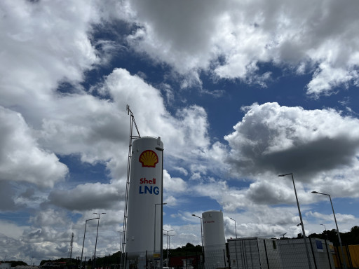 Shell ouvre une nouvelle station à Saint-Privat-la-Montagne