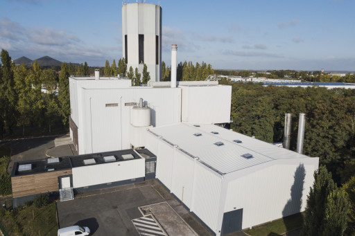 À Lens, la chaufferie biomasse produit de l’électricité et de la chaleur