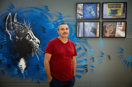 Entre Carpentras et le street artist C215, une histoire d'amour à travers une exposition XXL
