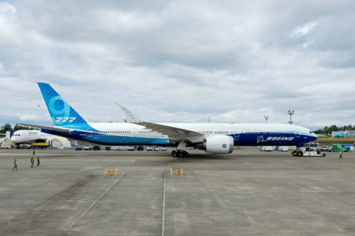 Boeing suspend les vols tests du 777X après la défaillance d'une pièce