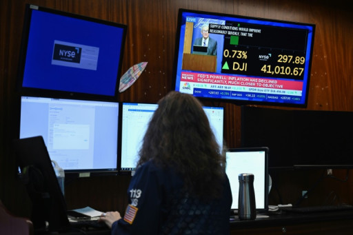 Wall Street termine en hausse, réjouie par l'arrivée des baisses de taux