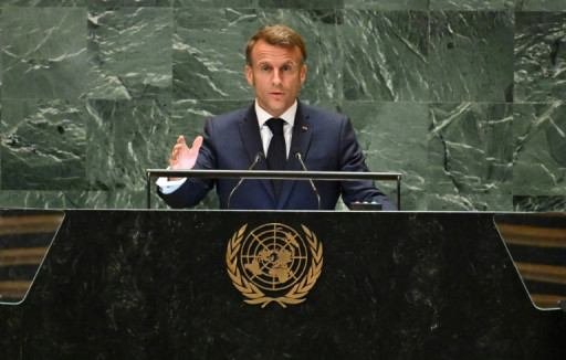La guerre d'Israël à Gaza "n'a que trop duré", lance Macron à la tribune de l'ONU