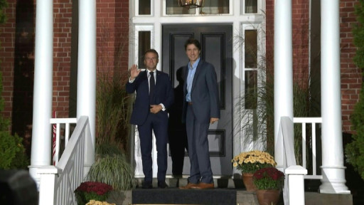 Macron et Trudeau veulent oeuvrer ensemble à une "économie ouverte et décarbonée"