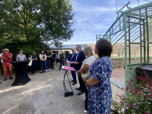 Abbeville : la serre de l’hôtel d’Emonville rénovée