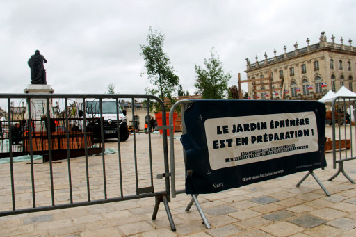 Le Jardin éphémère en approche à Nancy sous le signe de l’industrie