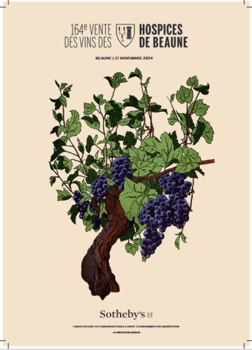 Les Hospices Civils de Beaune : le visuel de la 164e Vente des Vins est dévoilé