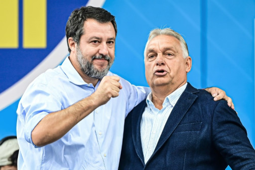 Salvini et Orban attaquent Bruxelles, qualifiée d'"écoterroriste" et "bureaucratique"