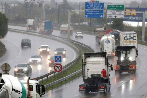Taxe poids lourds: l'Alsace passe la vitesse supérieure