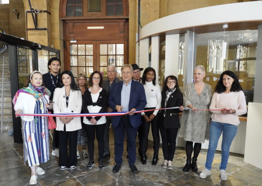 La nouvelle entrée de l'Hôtel de Ville a été inaugurée à Metz