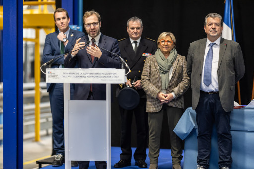 L'Etat acquiert 80% du capital d'Alcatel Submarine Networks pour renforcer sa souveraineté numérique
