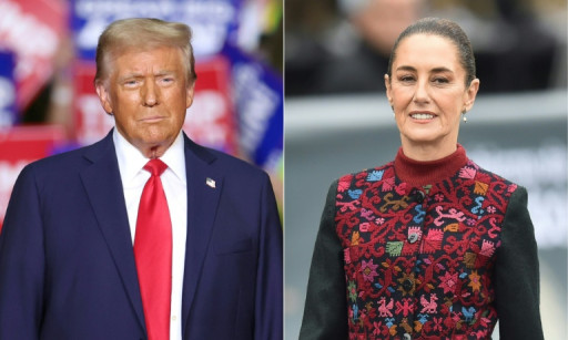 Trump affirme que la présidente mexicaine a accepté de "stopper l'immigration", avant d'être contredit