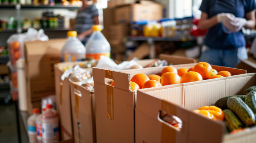Les banques alimentaires : 40 ans de solidarité