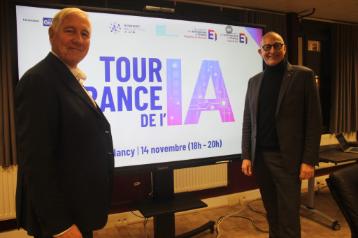 Le Tour de France de l’IA fait étape à Maxéville