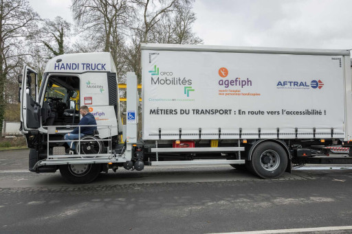 Handi Truck, le nouveau camion-école en service