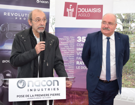 Nacon lance la construction d’une nouvelle entité industrielle