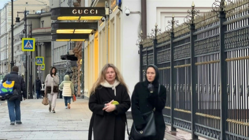 A Moscou, des produits occidentaux de luxe bien présents malgré le conflit ukrainien