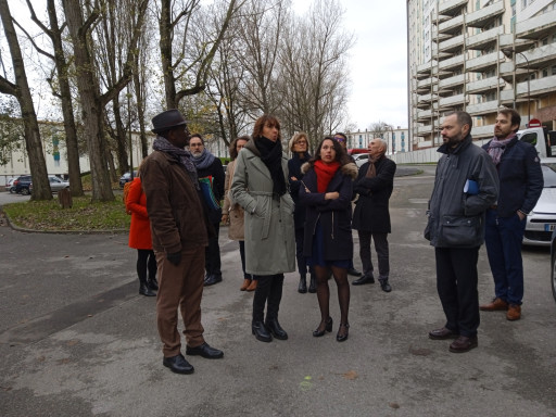 Saint-Quentin : La préfète de l’Aisne suit le chantier du quartier Europe