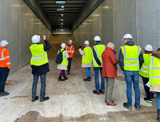 La chaudière biomasse du réseau de chaleur de Toul est arrivée