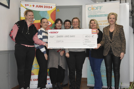 Destination Nancy soutient le Centre d’information sur le droit des femmes et des familles
