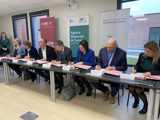 Le troisième contrat local de santé est signé à Poix-de-Picardie
