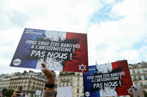 Antisémitisme: 1.570 actes recensés en 2024 après 1.676 en 2023, annonce le Crif