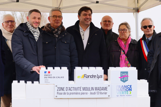 Sailly-sur-la-Lys : La friche Vallys renaît en zone d’activité Moulin Madame