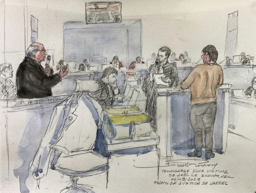 Devant Le Scouarnec, une de ses victimes soutient son regard et "veut savoir"