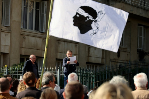 A Ajaccio, les "vivants" manifestent pour dire "non" à la mafia