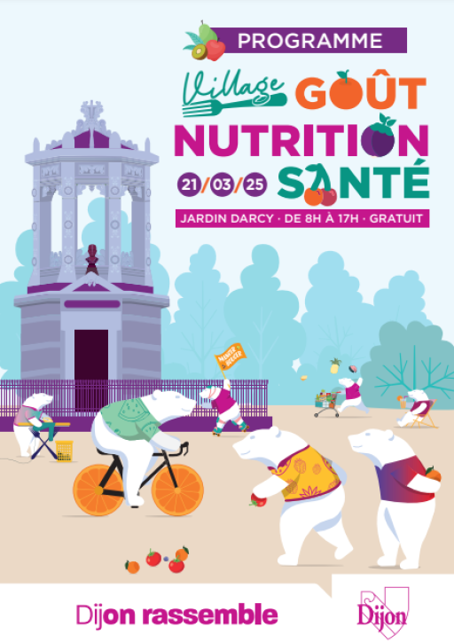 Dijon : le Village du Goût Nutrition Santé s’invite au Jardin Darcy le 21 mars