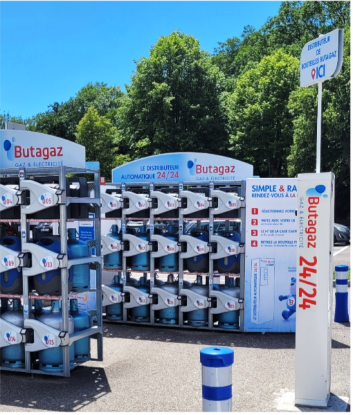 Leclerc Raon-l’Étape accueille un distributeur de bouteilles de gaz en libre-service