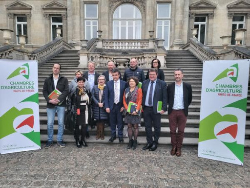 Laurent Degenne reconduit à la présidence de la Chambre d'agriculture Hauts-de-France