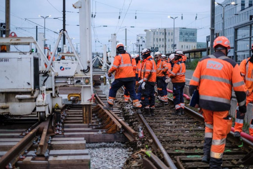 Paris – Amiens : un nouvel aiguillage et 300 m de nouvelles voies à Longueau