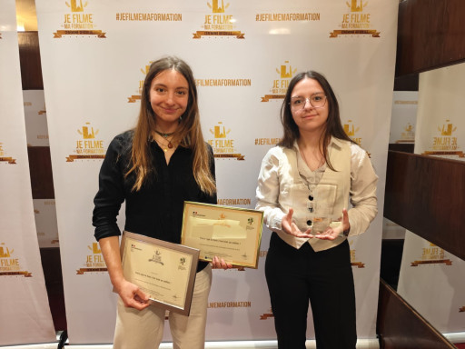 L’ENSTIB brille au concours national «Je filme ma formation»