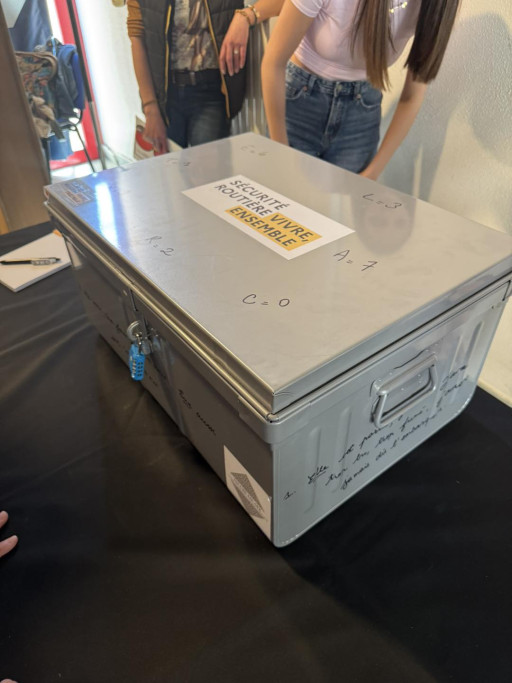 Escape game au lycée Margueritte : une immersion pour la sécurité routière