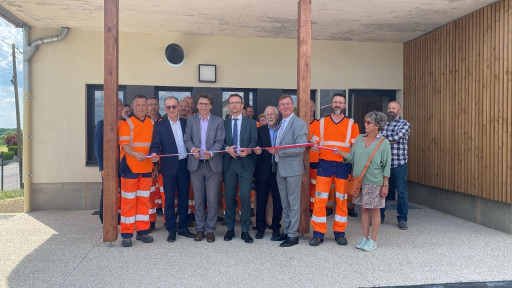 Le centre d’exploitation de Verdun se dote d'un nouveau bâtiment durable