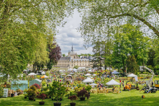 Les Journéees des plantes au château de Chantilly