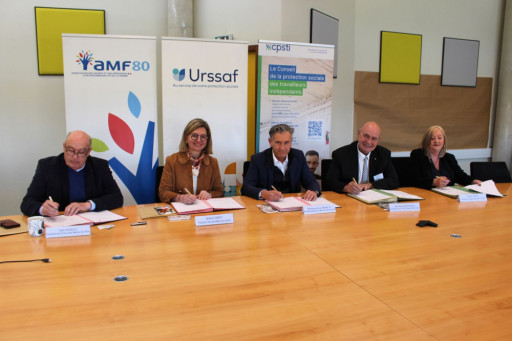 Urssaf, travailleurs indépendants et maires de Picardie, nouveaux partenaires